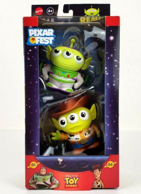 Mattel Disney Pixar Fest Alien Remix Toy Story Buzz Lightyear 01 And