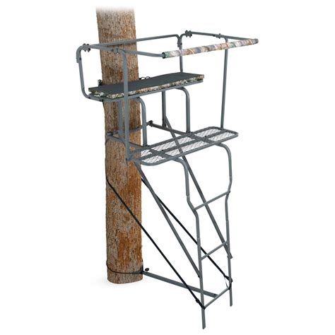 Ameristep 15 2 Person Ladder Tree Stand Realtree All Purpose