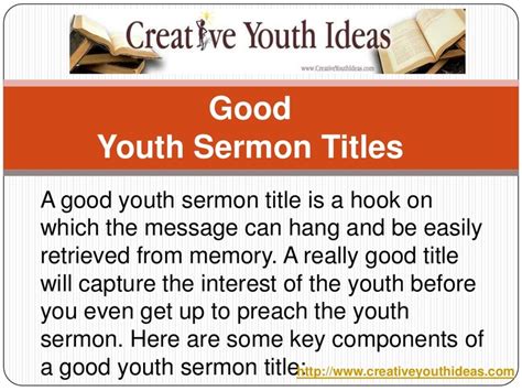 Youth Sermons Good Youth Sermon Titles Youth Sermons Sermon Youth
