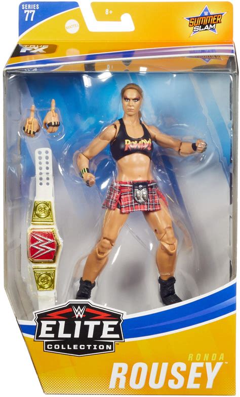Wwe Ronda Rousey Elite Series 77 Deluxe Action Figure With Realistic