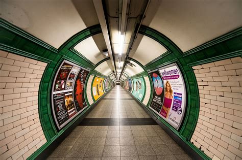 Eerie Empty Beautiful Photographs Of The Tube In Lockdown