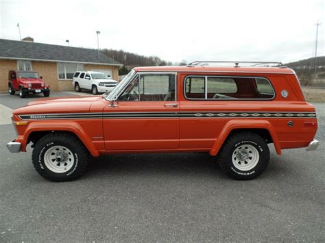 Rare 1979 Jeep Cherokee Chief S Wide Trac 4x4 2 Door Rust Free