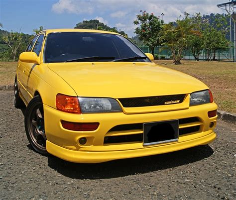 Toyota great corolla type seg 1995 sedan compact premium dari jepang yang masih mendunia sampai saat ini. TOYOTA COROLLA SEG 4 THROTTLE | Mekanika