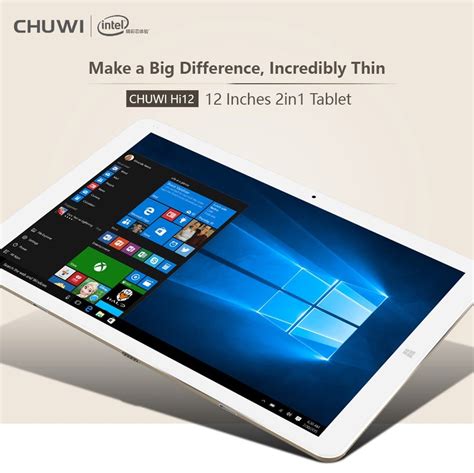 Chuwi Hi12 12 Inch Tablet With Intel Chip And 4gb Ram Available At