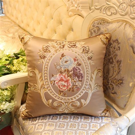 Luxury Vintage Brown Floral Couch Best Throw Pillows
