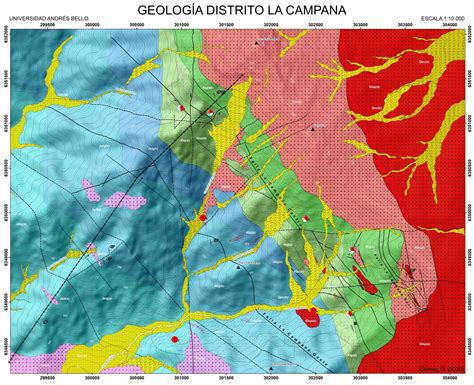 Mapa Geológico Geositioslacampana