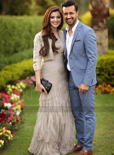 Atif aslam and sara bharwana both loved each other and both were tied into a knot of marriage on 28th march, 2013. Atif Aslam & his wife Sara Bharwana looks perfect in ...