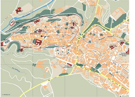 Segovia Mapa Vectorial Editable Eps Freehand Illustrator Mapas My Xxx