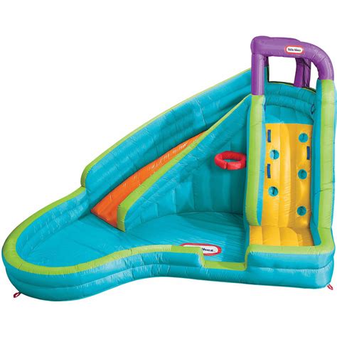 Little Tikes Slam 'n Curve Inflatable Water Slide - Walmart.com