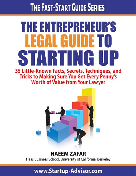 The Entrepreneurs Legal Guide To Starting Up Startup Advisor