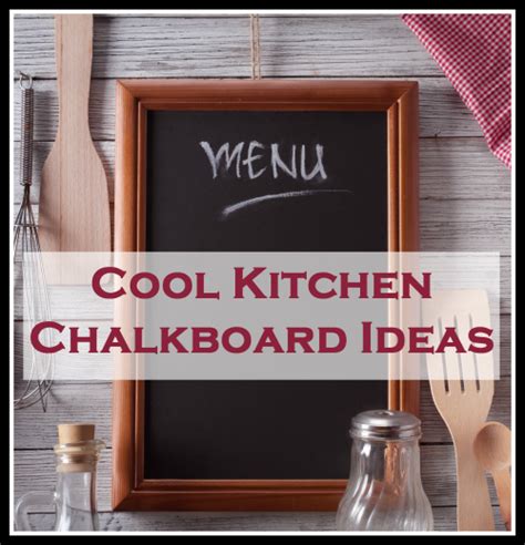 Maybe you would like to learn more about one of these? Decorative Kitchen Chalkboard