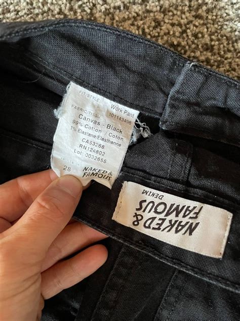 Naked Famous Naked Famous Work Pant Grailed