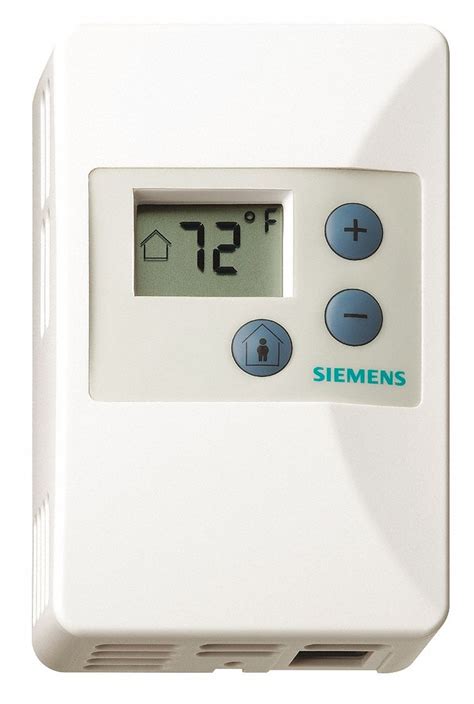 Siemens Room Temperature Sensor 18 To 36v Dc Or 24 V Ac Voltage Plug
