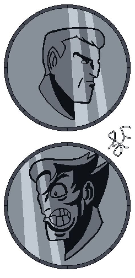Harvey Dent's coin by TheGordoNae on Newgrounds
