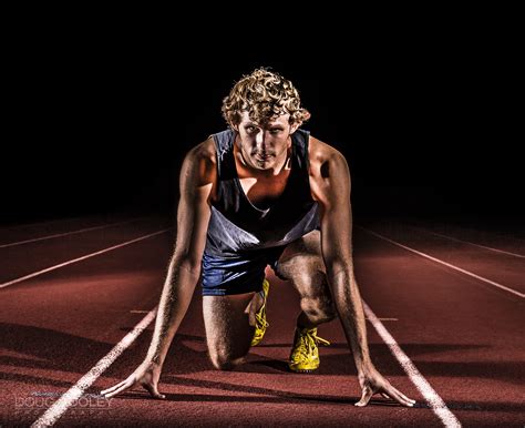 This Was A Sports Portrait Shoot Of A Track Runner Tyler Was A High
