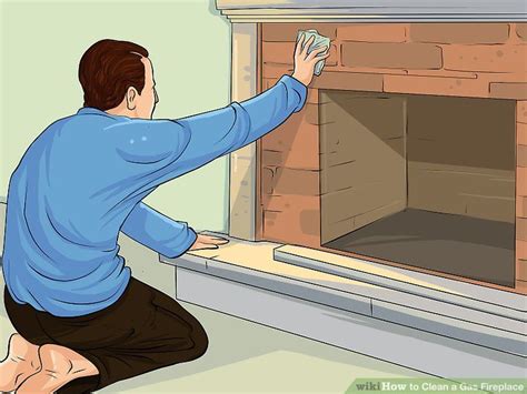 Clean A Gas Fireplace In 2020 Gas Fireplace Cleaning Gas