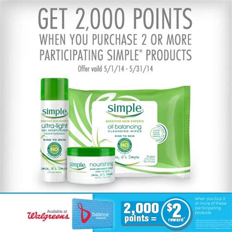 Get A Great Deal On Simple® Skin Care At Walgreens