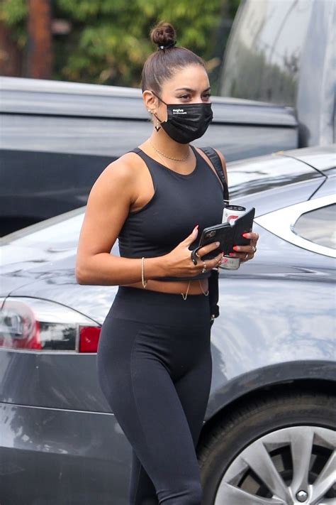 Vanessa Hudgens In Gym Ready Outfit Hollywood 08172020 Celebmafia