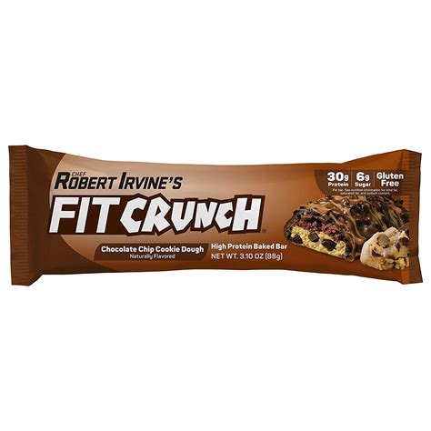 Fit Crunch Bar Chocolate Chip Cookie Dough Xn Supplements