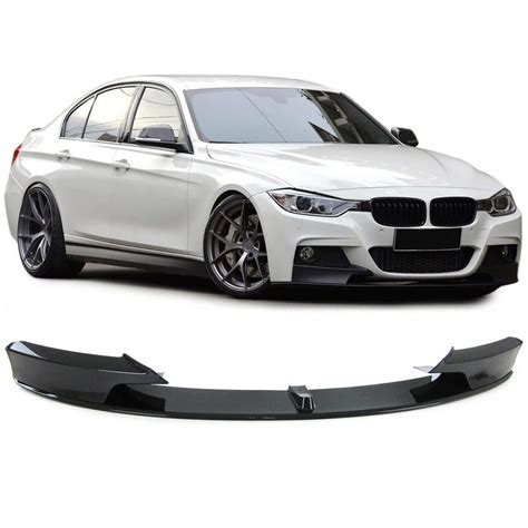 Performance Carbon Look Front Bumper Sport Lip For Bmw F30 F31 In