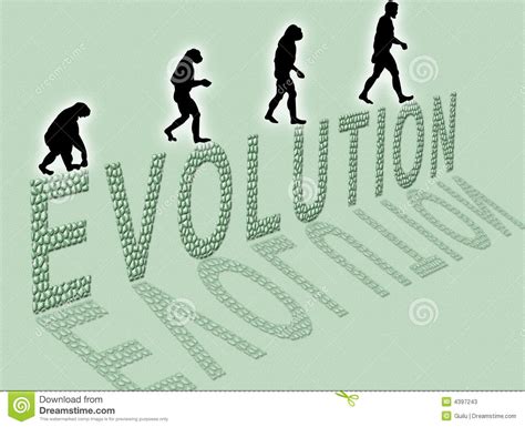 Evolution stock illustration. Illustration of human, history - 4397243