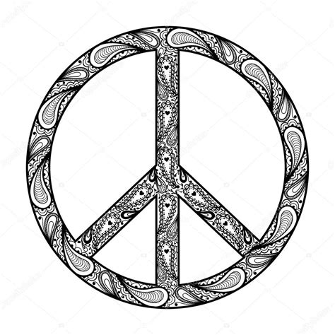 Peace Sign Drawing At Getdrawings Free Download