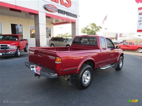 1999 Sunfire Red Pearl Toyota Tacoma Prerunner V6 Extended Cab