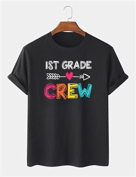 1st Grade Teacher T Shirt Back To School 1st Grade Crew T Shirt Hoodie
