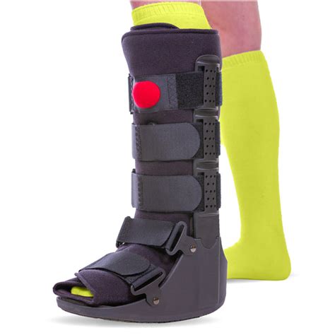 Tall Pneumatic Walking Boot Orthopedic Broken Foot Cam Air Walker
