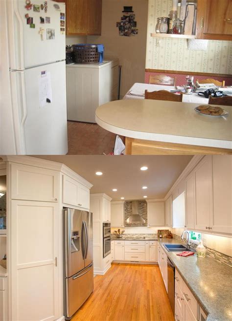 Before After Kitchen Remodel In Upper Arlington The Cleary Company