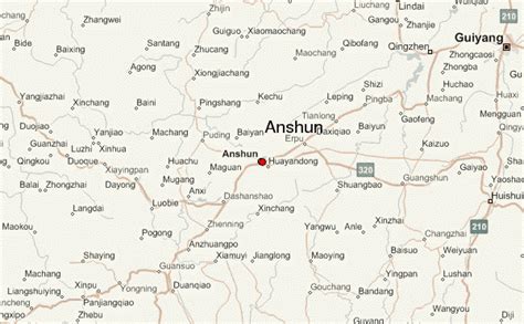 Anshun Location Guide