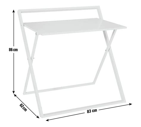 Buy Habitat Compact Folding Office Desk White Desks Argos