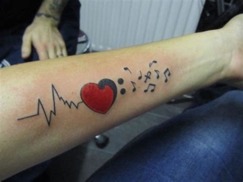 21 Touching Heartbeat Tattoo Ideas For Men Styleoholic