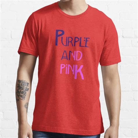 Purple And Pink T Shirt By Jonthebon Redbubble Purple T Shirts
