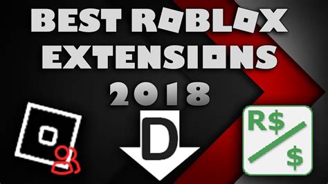 Top 3 Best Roblox Extensions Updated 2018 Youtube