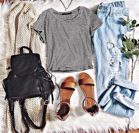 Cute First Day Of School Outfit Outfit Ideas Pinterest
