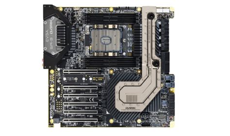 Evga Announce The Sr 3 Dark Motherboard For Intel Xeon Processors Kitguru