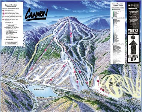 Cannon Mountain Trail Map Map Of New Mexico