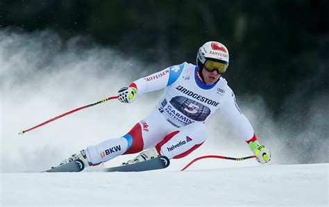 Ski Alpin Champion Du Monde Roger Federer Malchance Quatre Choses