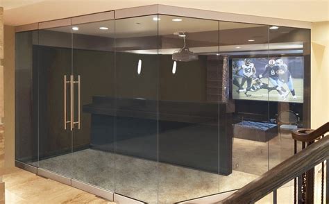 Interior Glass Walls Creative Mirror And Shower Glass Wall Glass