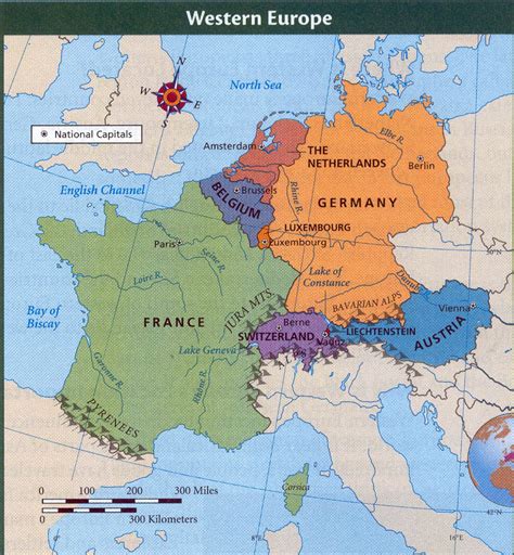 Geography Of Western Europe