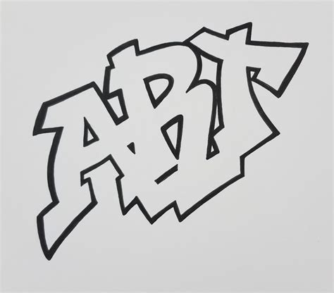 How To Draw Stylized Letters Art By Ro Graffiti Lettering Alphabet