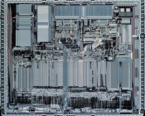 Wild Close Ups Of Computer Chips Look Like Intricate Cities Wired