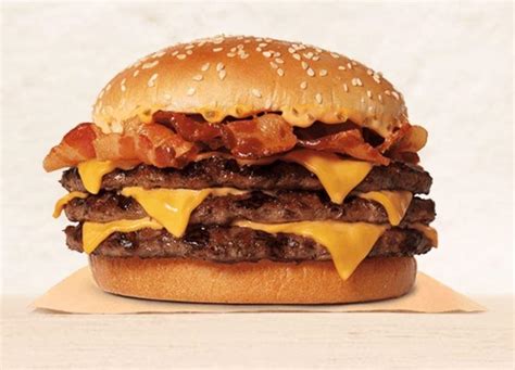 Burger King Triple Whopper With Cheese Calories Burger Poster