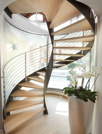 Futuristic Spiral Staircases Designs Alexander Gruenewald