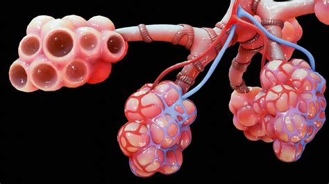 Realistic Human Bronchi Alveoli Anatomy 3d Model Cgtrader