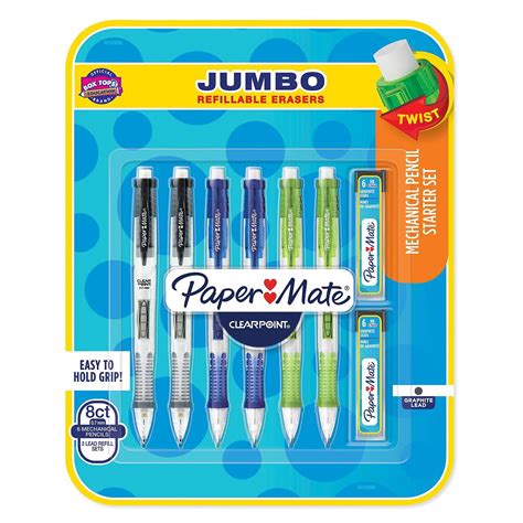 Papermate Clearpoint Mechanical Pencil 8 Pack