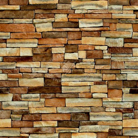 Stacked Slabs Walls Stone Texture Seamless 08229
