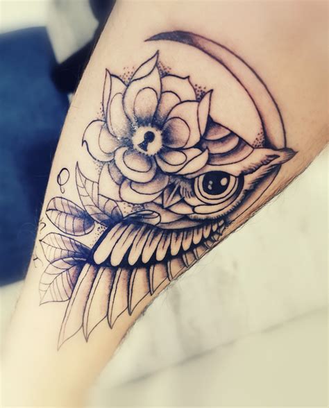 Voir plus d'idées sur le thème tatouage hiboux, chouette, hibou dessin. My first #tattoo #tatouage #chouette #owl #cadenas # ...