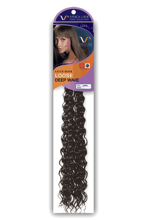 Vivica Fox Synthetic Loose Deep Wave Braiding Hair 22